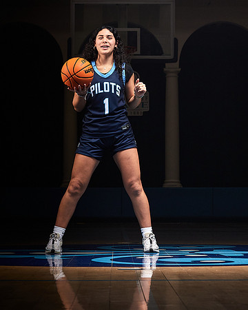 Academy of Our Lady of Peace Varsity Basketball Team Media Day