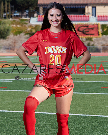 Cathedral Catholic Girls Varisty Soccer Team Media Day