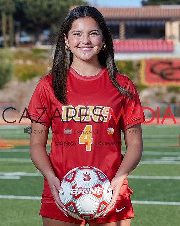 Cathedral Catholic Girls Varisty Soccer Team Media Day