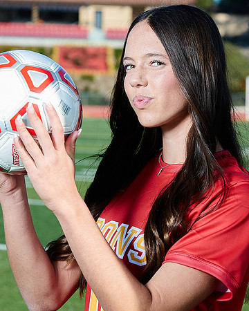 Cathedral Catholic Girls Varisty Soccer Team Media Day