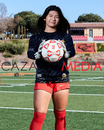 Cathedral Catholic Girls Varisty Soccer Team Media Day