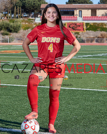 Cathedral Catholic Girls Varisty Soccer Team Media Day