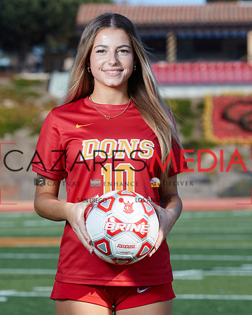 Cathedral Catholic Girls Varisty Soccer Team Media Day