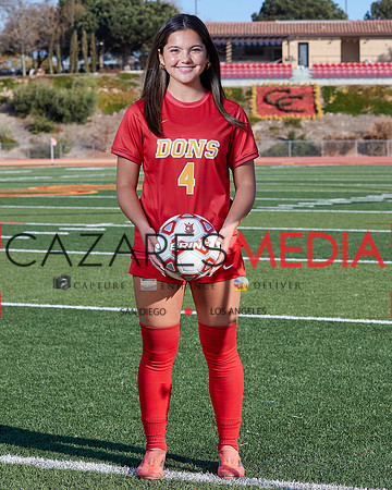 Cathedral Catholic Girls Varisty Soccer Team Media Day