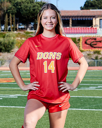 Cathedral Catholic Girls Varisty Soccer Team Media Day