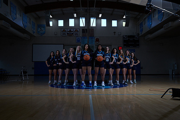 Academy of Our Lady of Peace Varsity Basketball Team Media Day