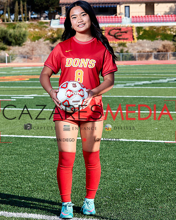 Cathedral Catholic Girls Varisty Soccer Team Media Day