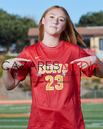 Cathedral Catholic Girls Varisty Soccer Team Media Day