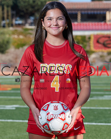 Cathedral Catholic Girls Varisty Soccer Team Media Day