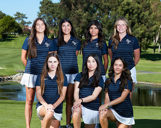 Academy of Our Lady of Peace Golf Team.