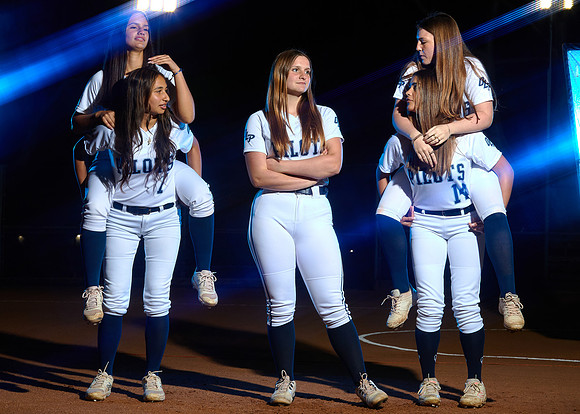 Academy of Our Lady of Peace Varsity Softball Team Media Day