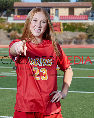 Cathedral Catholic Girls Varisty Soccer Team Media Day