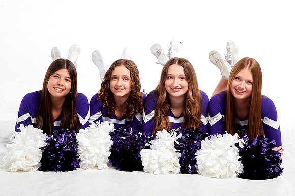 Academy of Our Lady of Peace Varsity Cheer Media Day