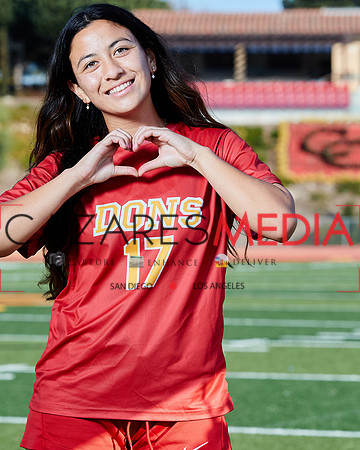 Cathedral Catholic Girls Varisty Soccer Team Media Day