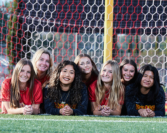 Cathedral Catholic Girls Varisty Soccer Team Media Day