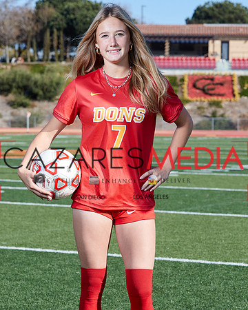 Cathedral Catholic Girls Varisty Soccer Team Media Day