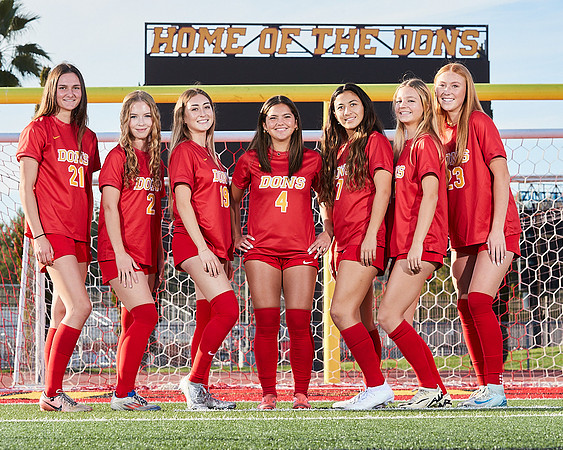 Cathedral Catholic Girls Varisty Soccer Team Media Day