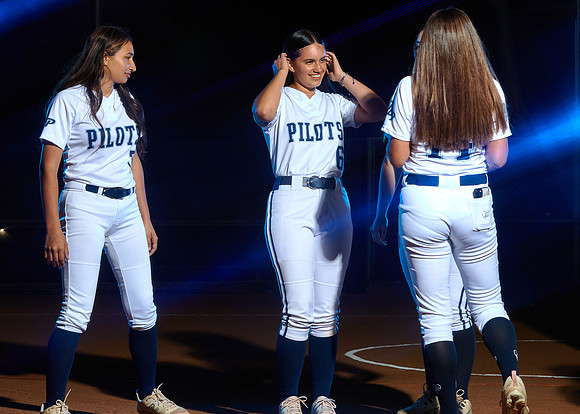 Academy of Our Lady of Peace Varsity Softball Team Media Day