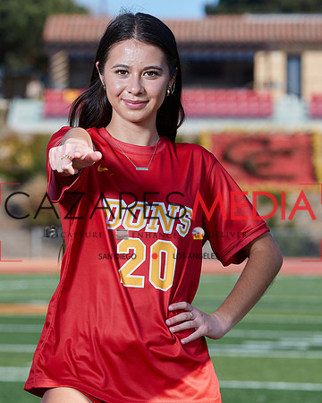 Cathedral Catholic Girls Varisty Soccer Team Media Day