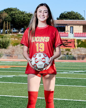 Cathedral Catholic Girls Varisty Soccer Team Media Day