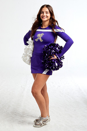 Academy of Our Lady of Peace Varsity Cheer Media Day