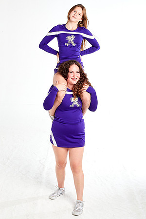 Academy of Our Lady of Peace Varsity Cheer Media Day