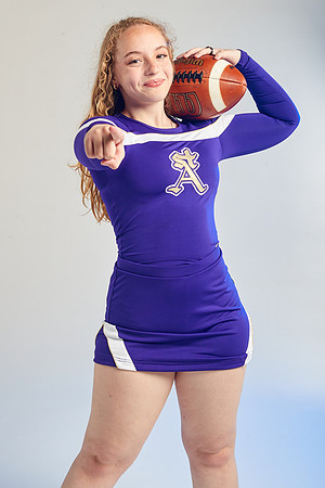 Academy of Our Lady of Peace Varsity Cheer Media Day