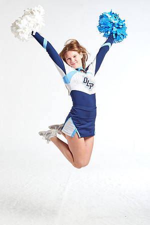 Academy of Our Lady of Peace Varsity Cheer Media Day
