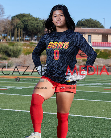 Cathedral Catholic Girls Varisty Soccer Team Media Day