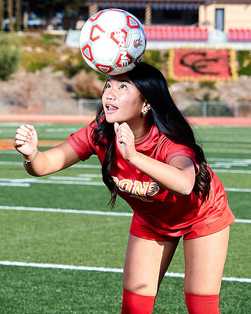 Cathedral Catholic Girls Varisty Soccer Team Media Day