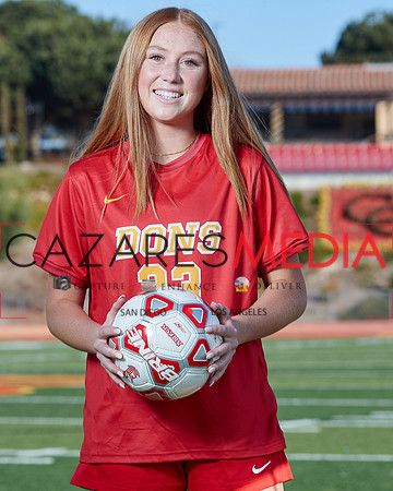 Cathedral Catholic Girls Varisty Soccer Team Media Day