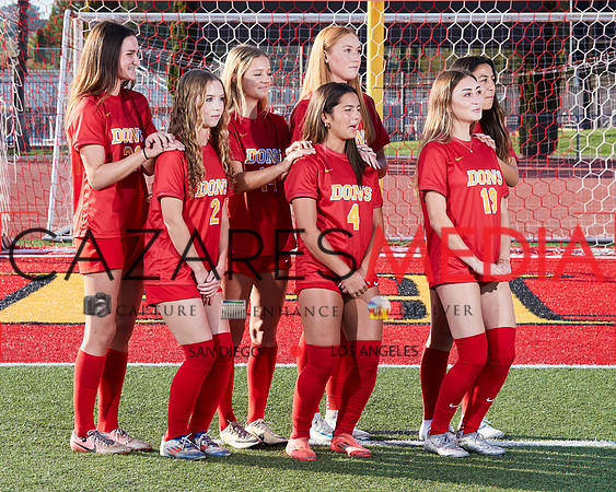 Cathedral Catholic Girls Varisty Soccer Team Media Day
