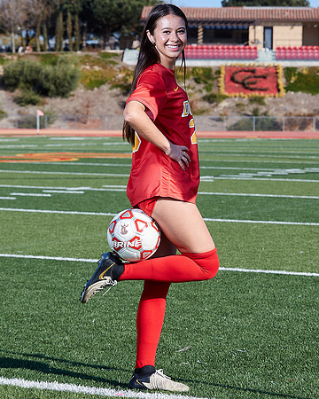 Cathedral Catholic Girls Varisty Soccer Team Media Day