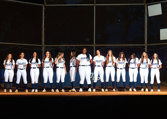 Academy of Our Lady of Peace Varsity Softball Team Media Day