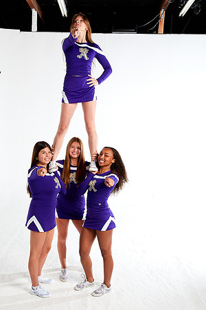 Academy of Our Lady of Peace Varsity Cheer Media Day
