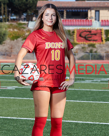 Cathedral Catholic Girls Varisty Soccer Team Media Day