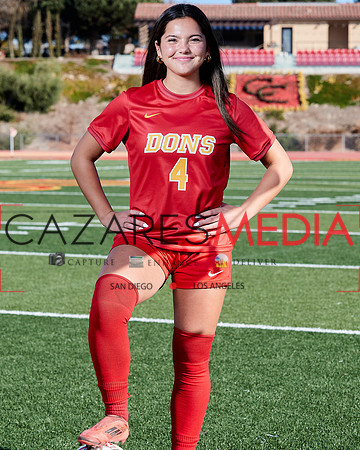 Cathedral Catholic Girls Varisty Soccer Team Media Day