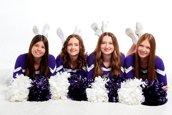Academy of Our Lady of Peace Varsity Cheer Media Day