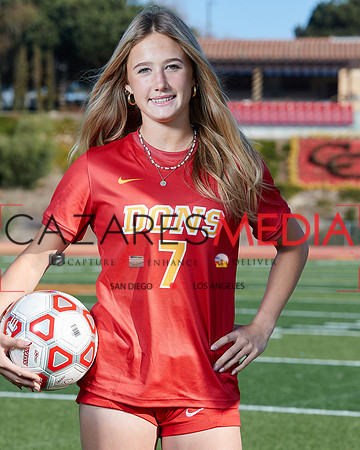 Cathedral Catholic Girls Varisty Soccer Team Media Day