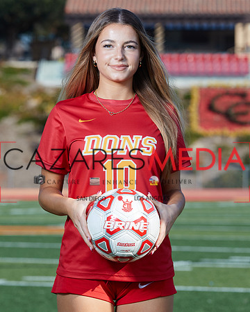 Cathedral Catholic Girls Varisty Soccer Team Media Day