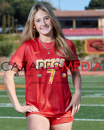 Cathedral Catholic Girls Varisty Soccer Team Media Day