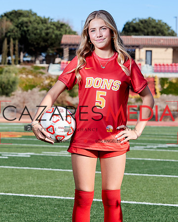 Cathedral Catholic Girls Varisty Soccer Team Media Day