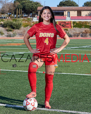 Cathedral Catholic Girls Varisty Soccer Team Media Day