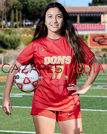 Cathedral Catholic Girls Varisty Soccer Team Media Day