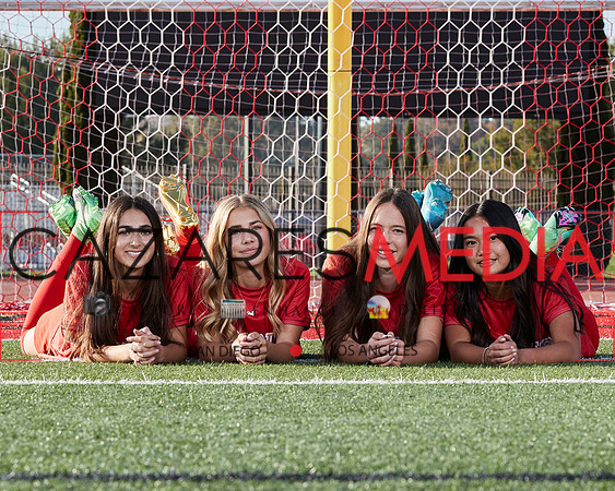 Cathedral Catholic Girls Varisty Soccer Team Media Day