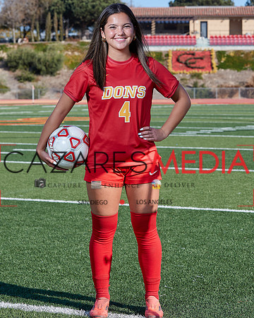 Cathedral Catholic Girls Varisty Soccer Team Media Day