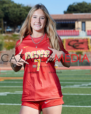 Cathedral Catholic Girls Varisty Soccer Team Media Day