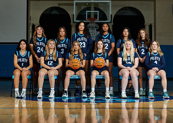 Academy of Our Lady of Peace Varsity Basketball Team Media Day