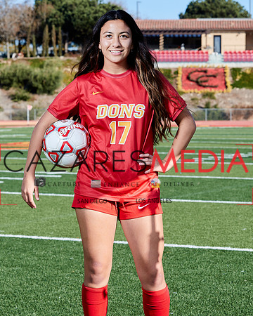 Cathedral Catholic Girls Varisty Soccer Team Media Day