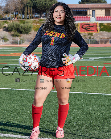 Cathedral Catholic Girls Varisty Soccer Team Media Day